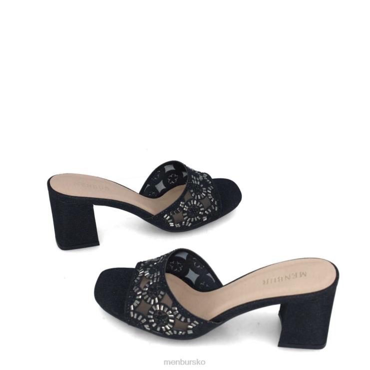 dk Menbur Kvinder hambergita sort X288X5656 mellem og lave hæle