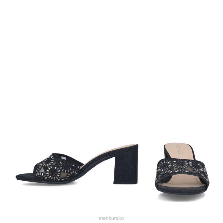 dk Menbur Kvinder hambergita sort X288X5656 mellem og lave hæle