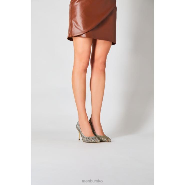 dk Menbur Kvinder hiddenita grå X288X5663 mellem og lave hæle