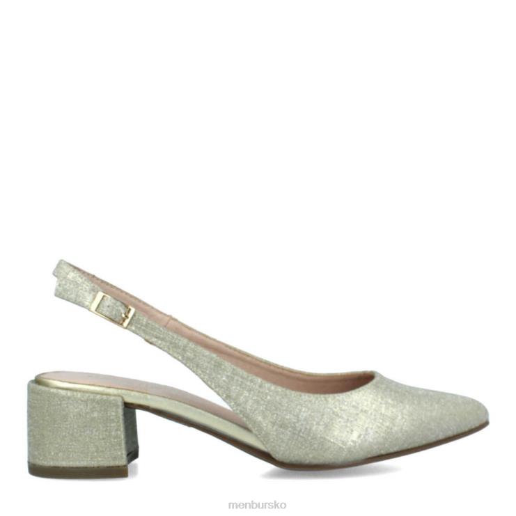 dk Menbur Kvinder isonzo guld X288X5906 mellem og lave hæle