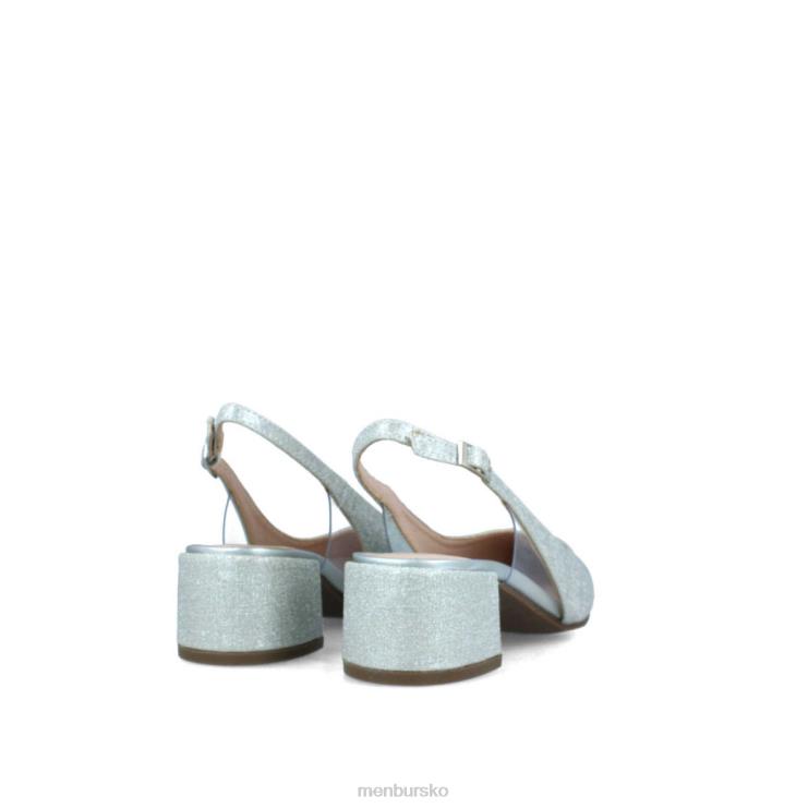 dk Menbur Kvinder isonzo sølv X288X5907 mellem og lave hæle