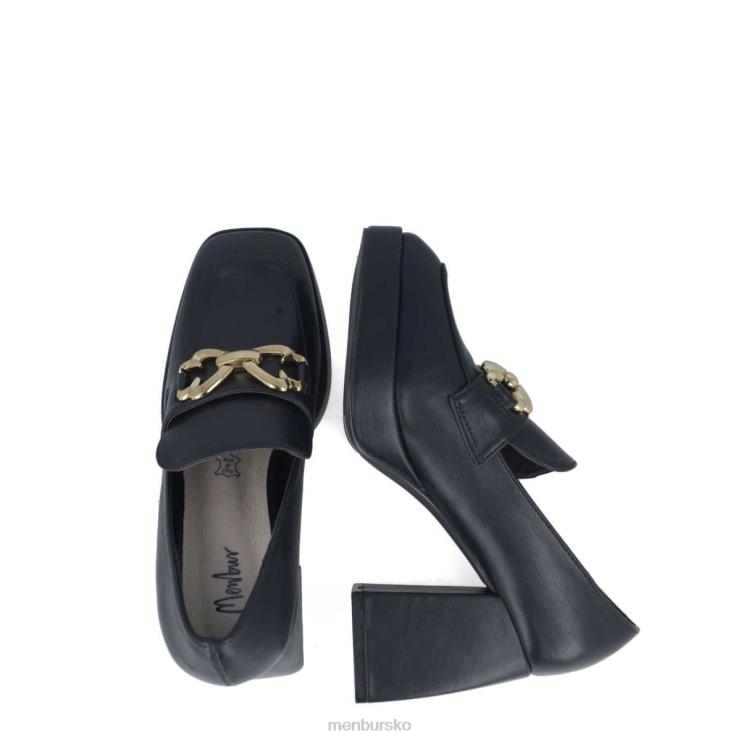 dk Menbur Kvinder jaspe sort X288X1628 mellem og lave hæle