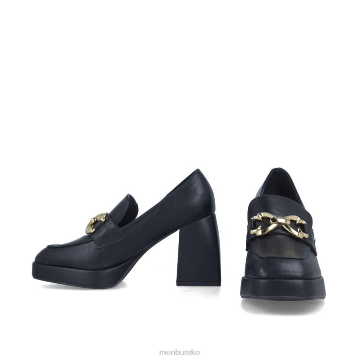 dk Menbur Kvinder jaspe sort X288X1628 mellem og lave hæle