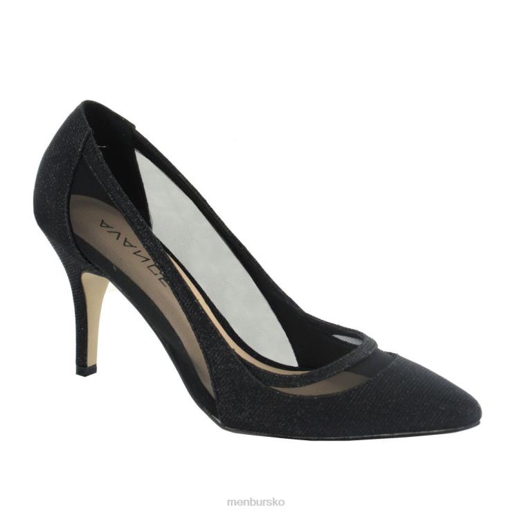 dk Menbur Kvinder jau sort X288X1770 mellem og lave hæle