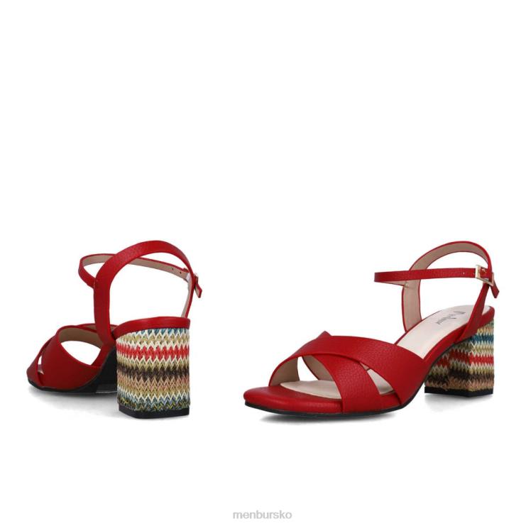 dk Menbur Kvinder kaliope rød X288X5778 mellem og lave hæle