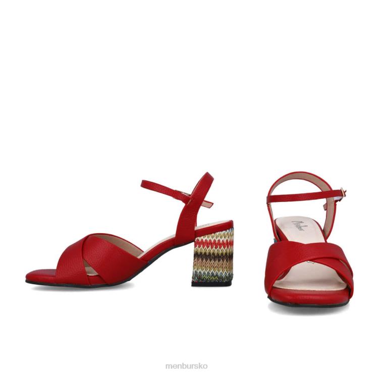dk Menbur Kvinder kaliope rød X288X5778 mellem og lave hæle