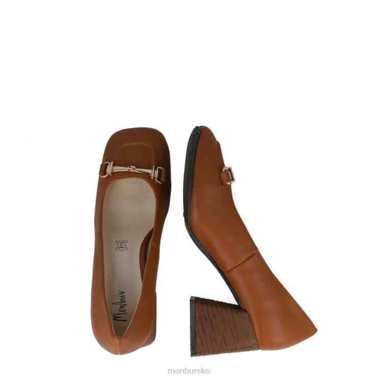 dk Menbur Kvinder koral Brun X288X5622 mellem og lave hæle