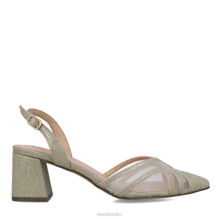 dk Menbur Kvinder kornerupina guld X288X1663 mellem og lave hæle