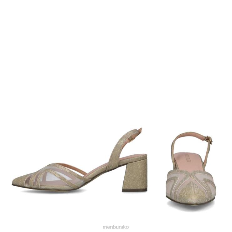 dk Menbur Kvinder kornerupina guld X288X1663 mellem og lave hæle