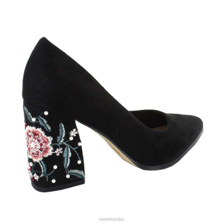 dk Menbur Kvinder lanna sort X288X1810 mellem og lave hæle