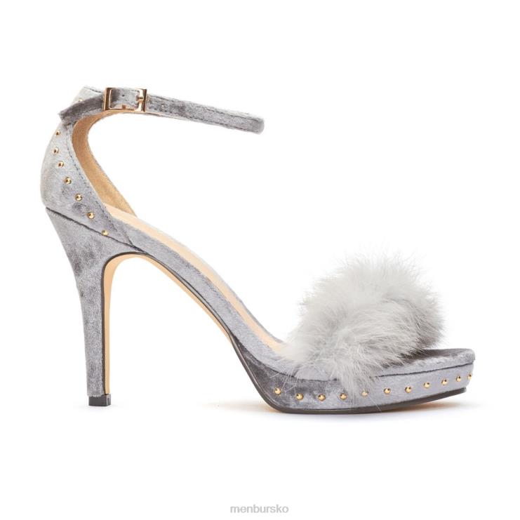 dk Menbur Kvinder leivi grå X288X1813 mellem og lave hæle