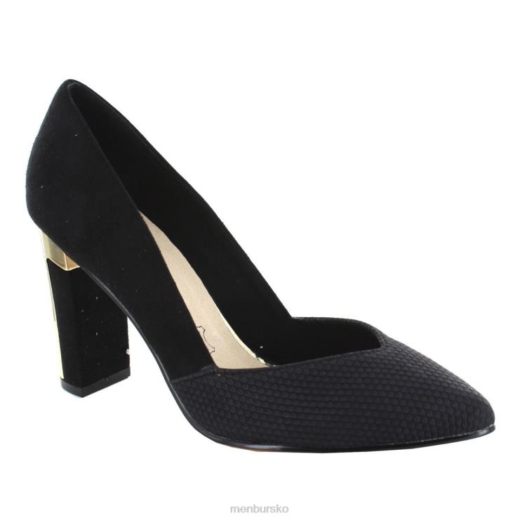 dk Menbur Kvinder lenza sort X288X1866 mellem og lave hæle