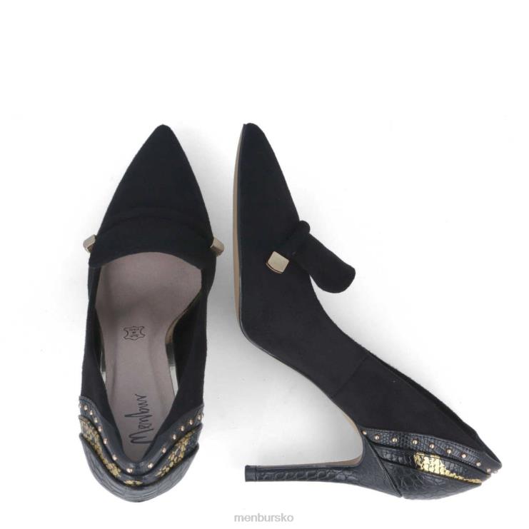 dk Menbur Kvinder lonicera sort X288X5858 mellem og lave hæle