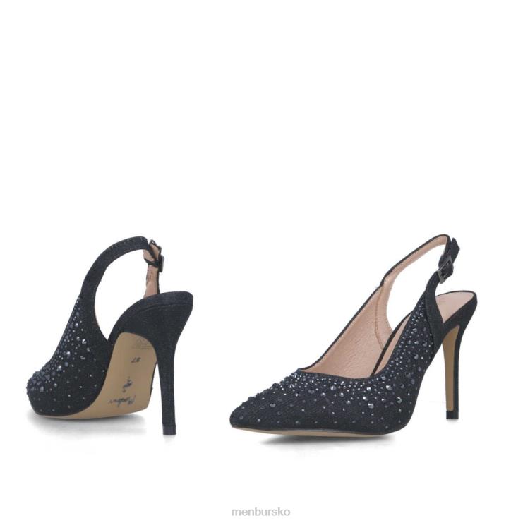 dk Menbur Kvinder lyrata sort X288X1723 mellem og lave hæle