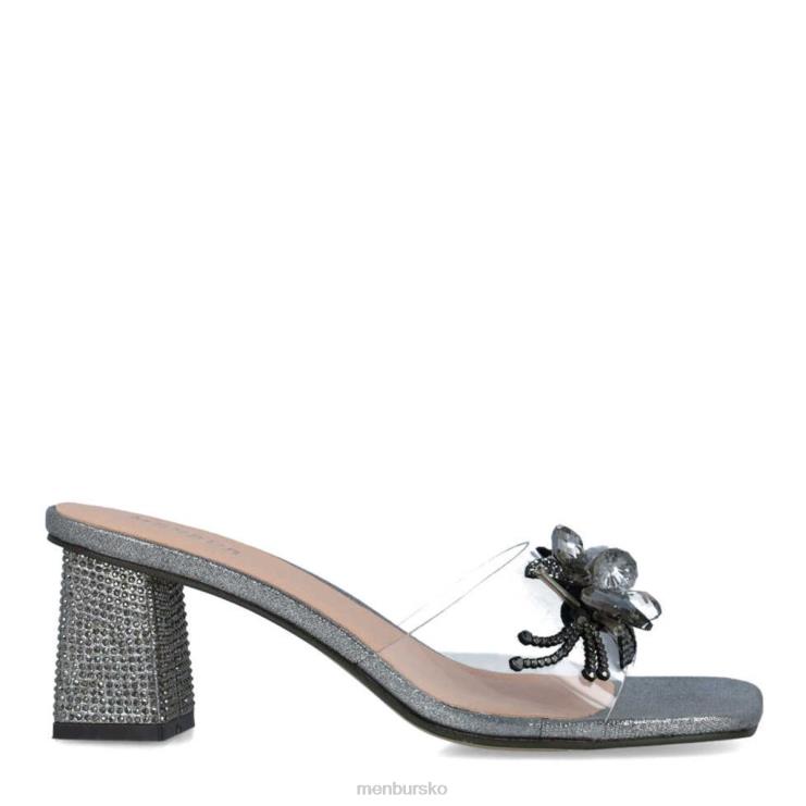 dk Menbur Kvinder melanita grå X288X1644 mellem og lave hæle