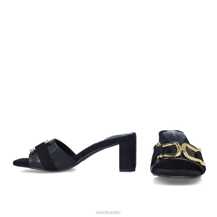 dk Menbur Kvinder metis sort X288X1719 mellem og lave hæle