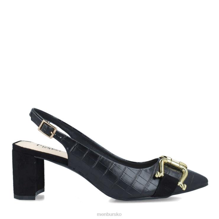 dk Menbur Kvinder metis sort X288X5731 mellem og lave hæle