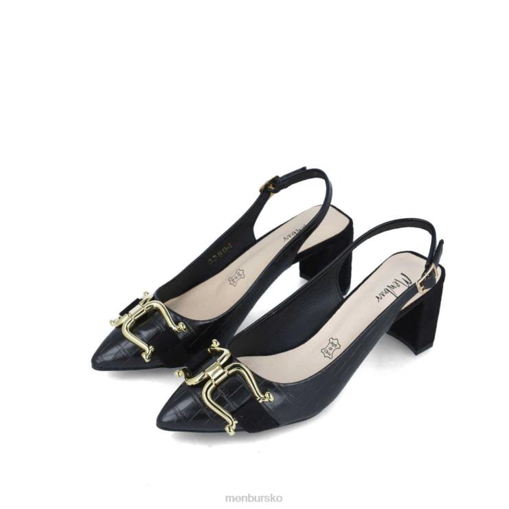 dk Menbur Kvinder metis sort X288X5731 mellem og lave hæle