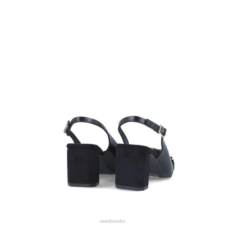 dk Menbur Kvinder metis sort X288X5731 mellem og lave hæle