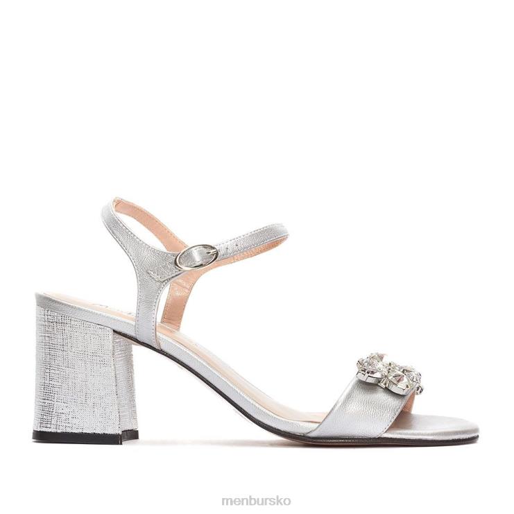 dk Menbur Kvinder milia sølv X288X2081 mellem og lave hæle