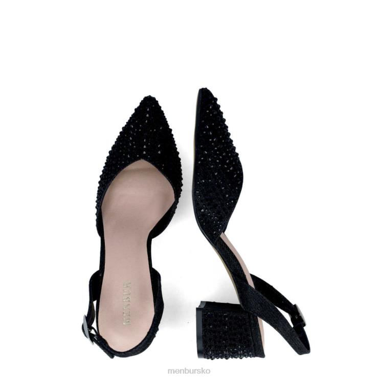 dk Menbur Kvinder nete sort X288X1680 mellem og lave hæle