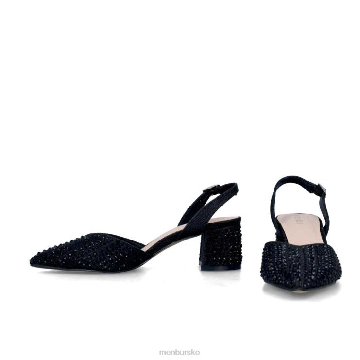 dk Menbur Kvinder nete sort X288X1680 mellem og lave hæle