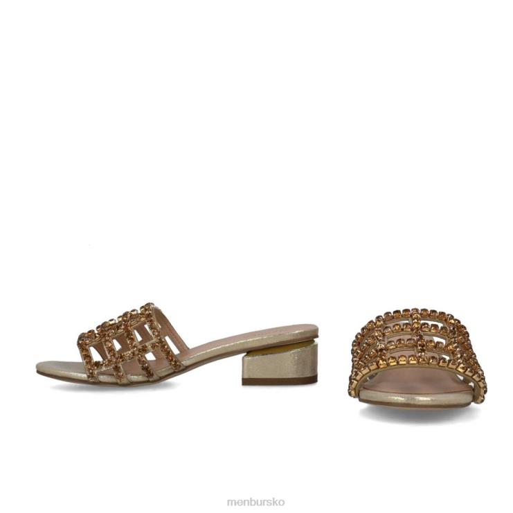 dk Menbur Kvinder norma guld X288X1562 mellem og lave hæle