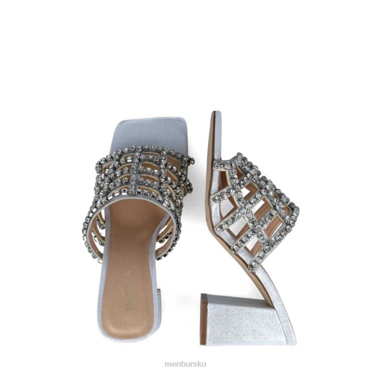 dk Menbur Kvinder norma sølv X288X1592 mellem og lave hæle