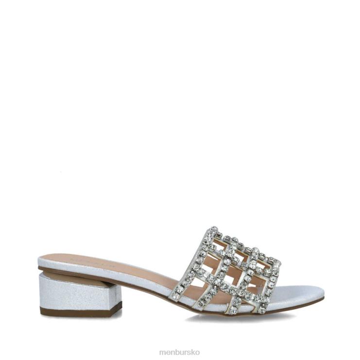 dk Menbur Kvinder norma sølv X288X5522 mellem og lave hæle