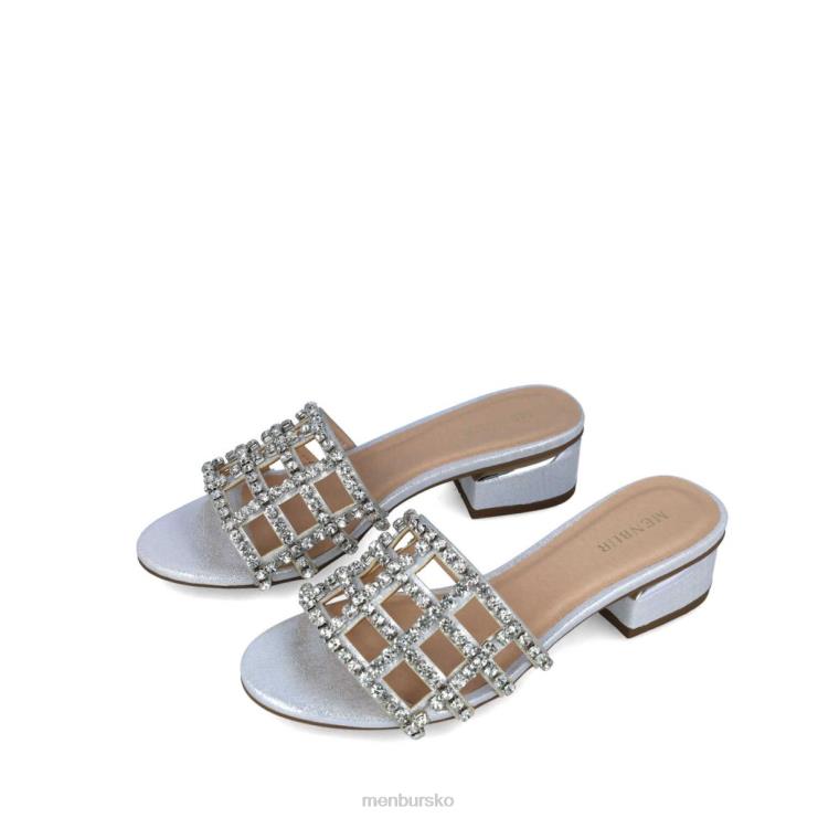 dk Menbur Kvinder norma sølv X288X5522 mellem og lave hæle