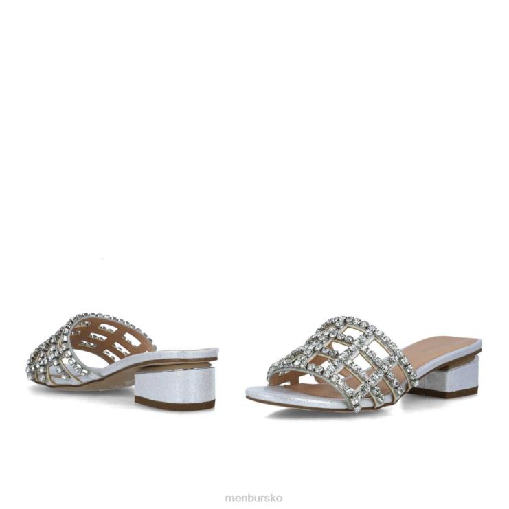 dk Menbur Kvinder norma sølv X288X5522 mellem og lave hæle