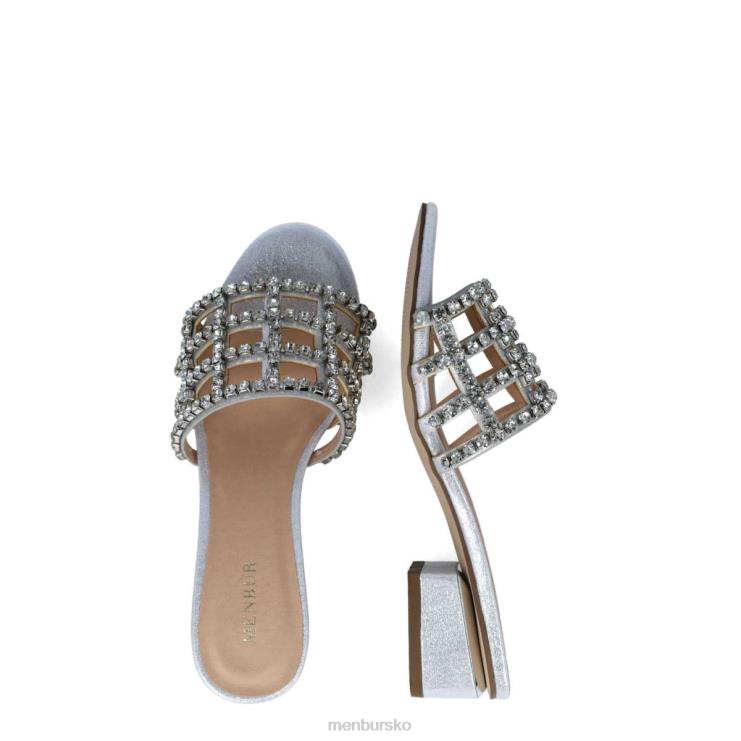 dk Menbur Kvinder norma sølv X288X5522 mellem og lave hæle