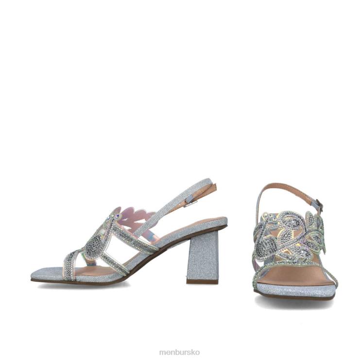 dk Menbur Kvinder obsidiana sølv X288X5649 mellem og lave hæle