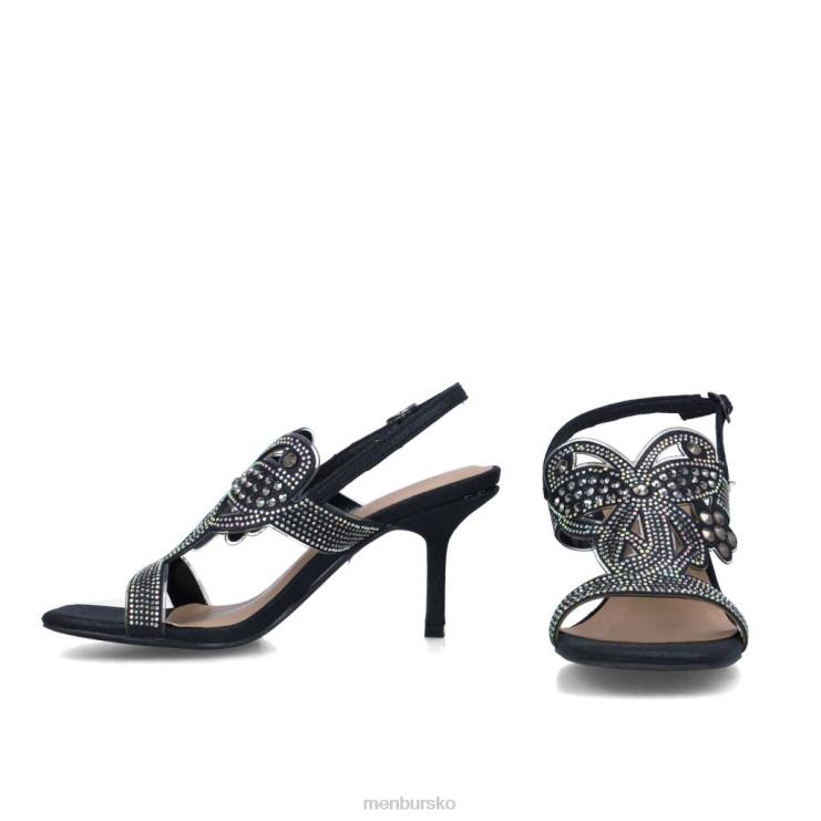 dk Menbur Kvinder onix sort X288X1627 mellem og lave hæle