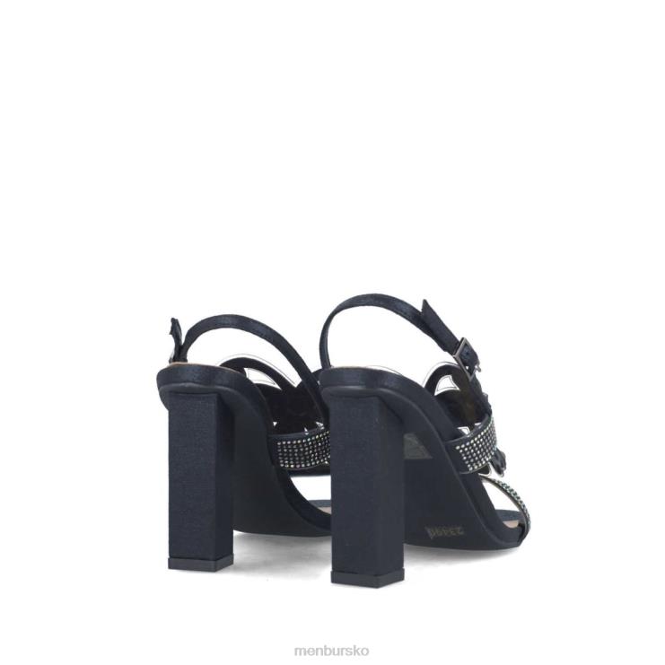 dk Menbur Kvinder onix sort X288X1656 mellem og lave hæle