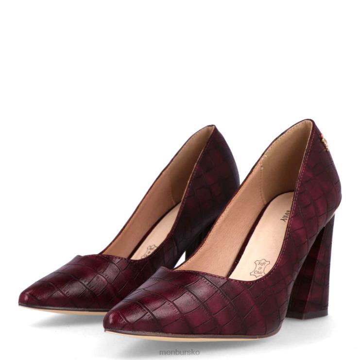 dk Menbur Kvinder padula rød X288X5895 mellem og lave hæle