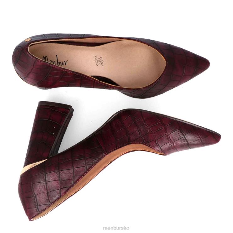 dk Menbur Kvinder padula rød X288X5895 mellem og lave hæle