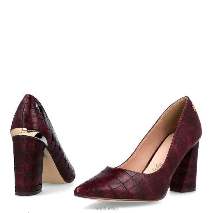 dk Menbur Kvinder padula rød X288X5895 mellem og lave hæle