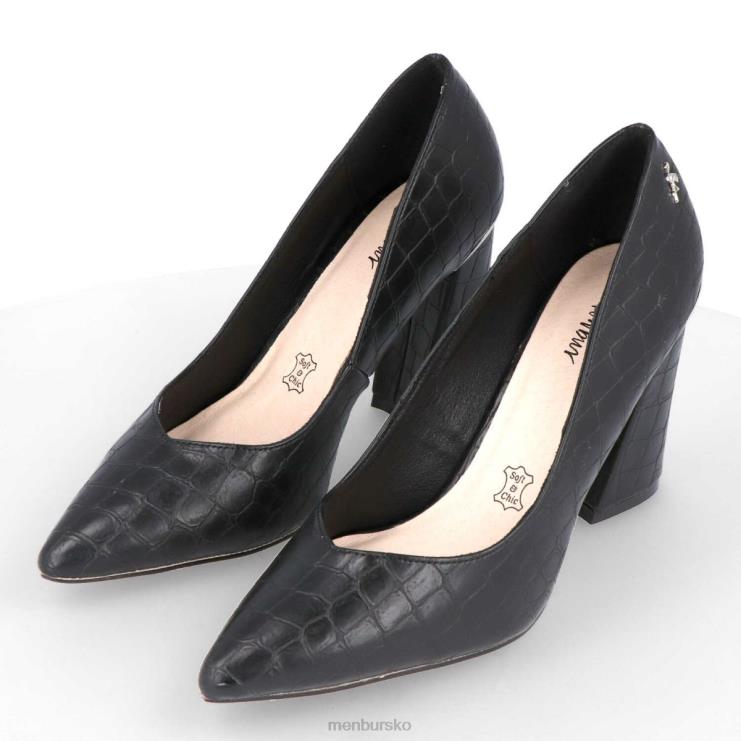 dk Menbur Kvinder padula sort X288X1739 mellem og lave hæle