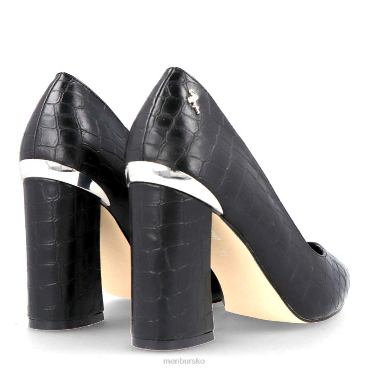 dk Menbur Kvinder padula sort X288X1739 mellem og lave hæle