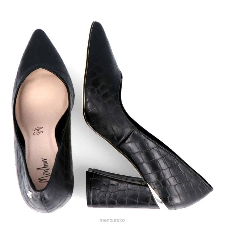 dk Menbur Kvinder padula sort X288X1739 mellem og lave hæle