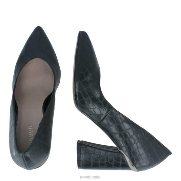 dk Menbur Kvinder padula sort X288X1739 mellem og lave hæle