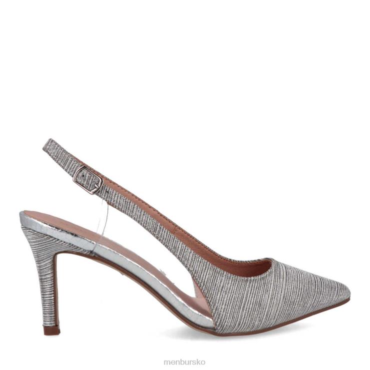 dk Menbur Kvinder pasquali sølv X288X1742 mellem og lave hæle