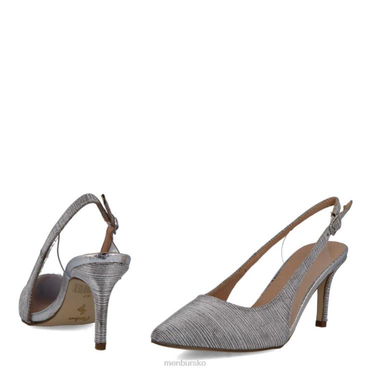 dk Menbur Kvinder pasquali sølv X288X1742 mellem og lave hæle