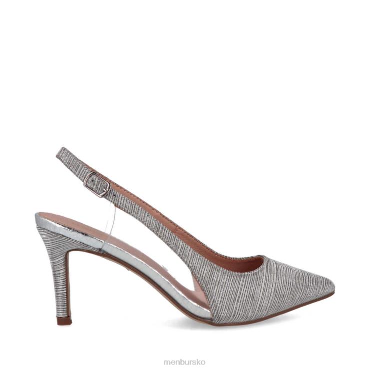 dk Menbur Kvinder pasquali sølv X288X1742 mellem og lave hæle