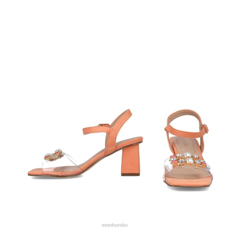 dk Menbur Kvinder pavo orenge X288X1593 mellem og lave hæle