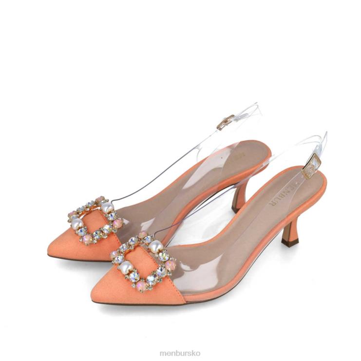 dk Menbur Kvinder pavo orenge X288X1618 mellem og lave hæle