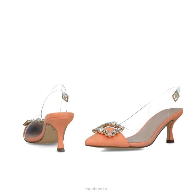 dk Menbur Kvinder pavo orenge X288X1618 mellem og lave hæle