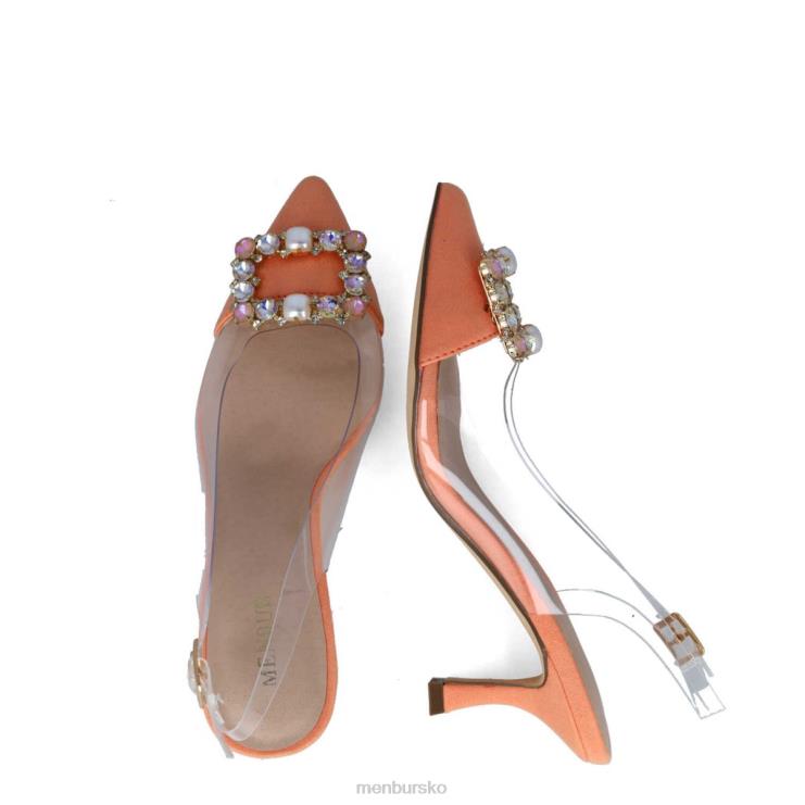 dk Menbur Kvinder pavo orenge X288X1618 mellem og lave hæle