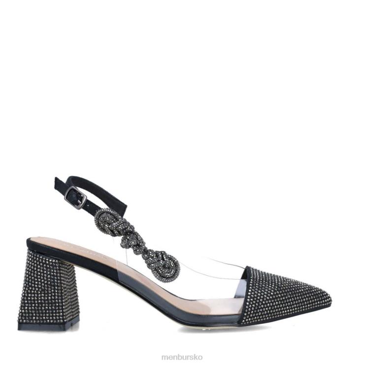 dk Menbur Kvinder perseus sort X288X5567 mellem og lave hæle